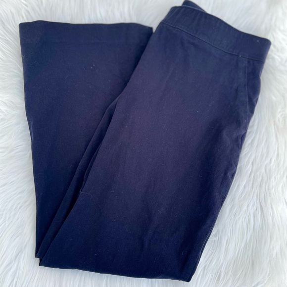 SPANX Polished Kick Flare Pant in Classic Navy Size Large Petite - Picture 2 of 12